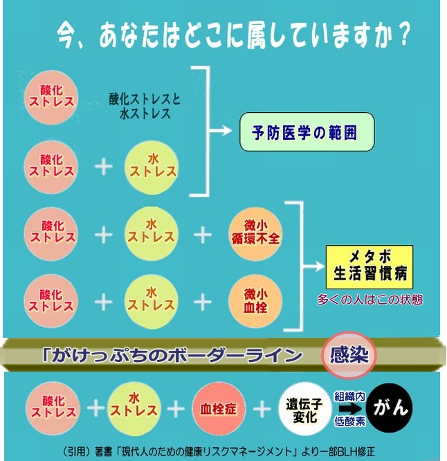 今あなたはどこに属していますか？酸化ストレスと水ストレス